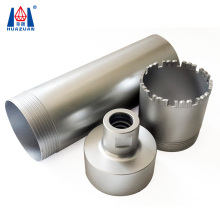 Diamond core bit segment for concrete